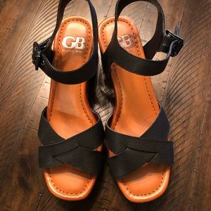 Gianni Bini black sandal size 6.